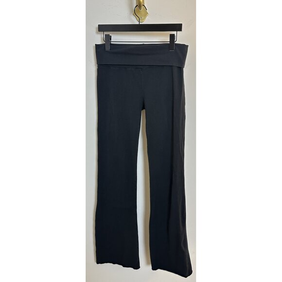 SKIMS Foldover Pants in Soot Black Size Large - Picture 8 of 11